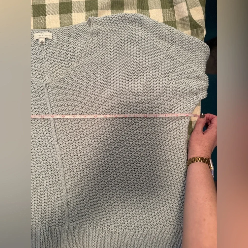 Lucky Brand V-Neck Sweater - Picture 9 of 12